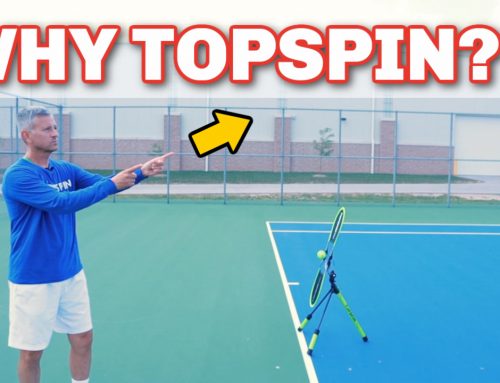 Four reasons why you want to hit with topspin in tennis