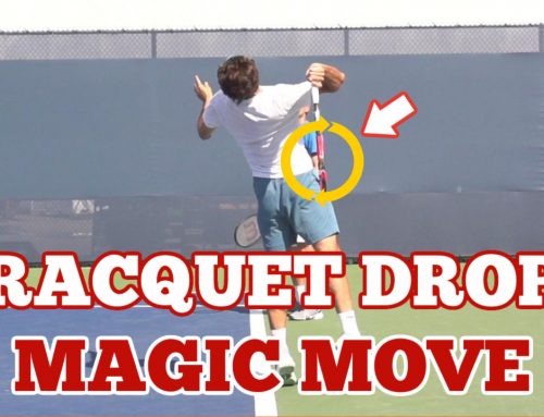 Racquet Drop Magic On Your Serve